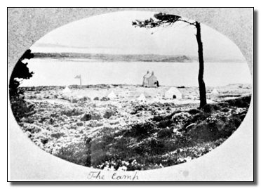 Brownsea Camp view 1907